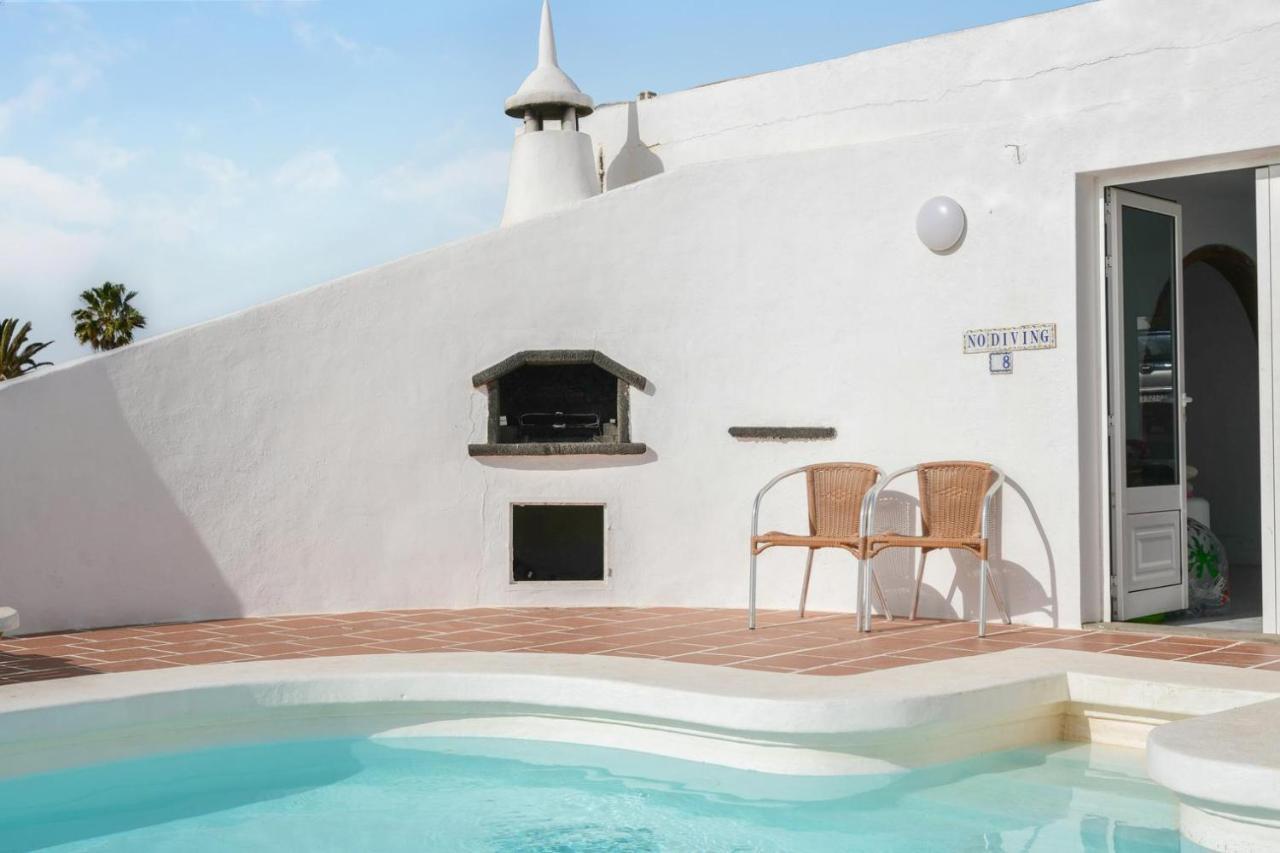 Casa Blanca Villa Tias Bagian luar foto